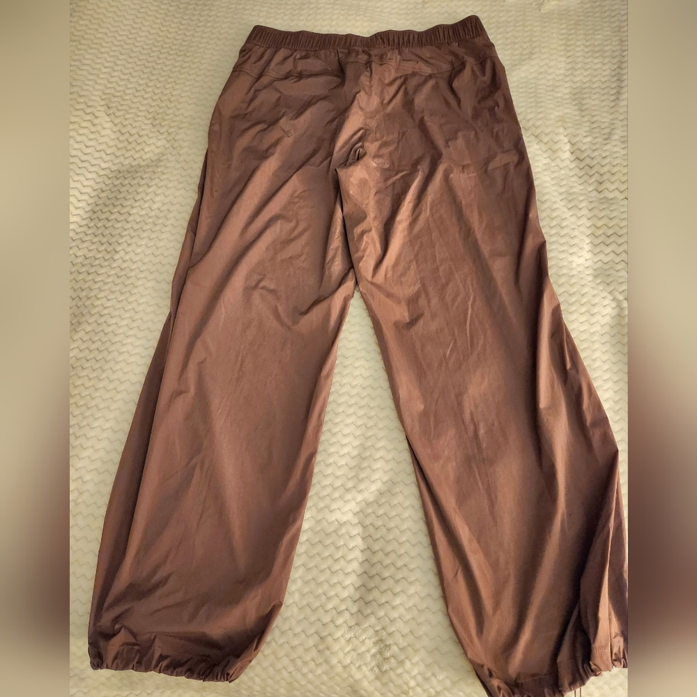 Athleta Womens twilight purple Jogger Pants, elastic waist, Sz Large